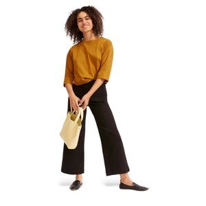 EVERLANE The Wide Leg Crop Pant 8